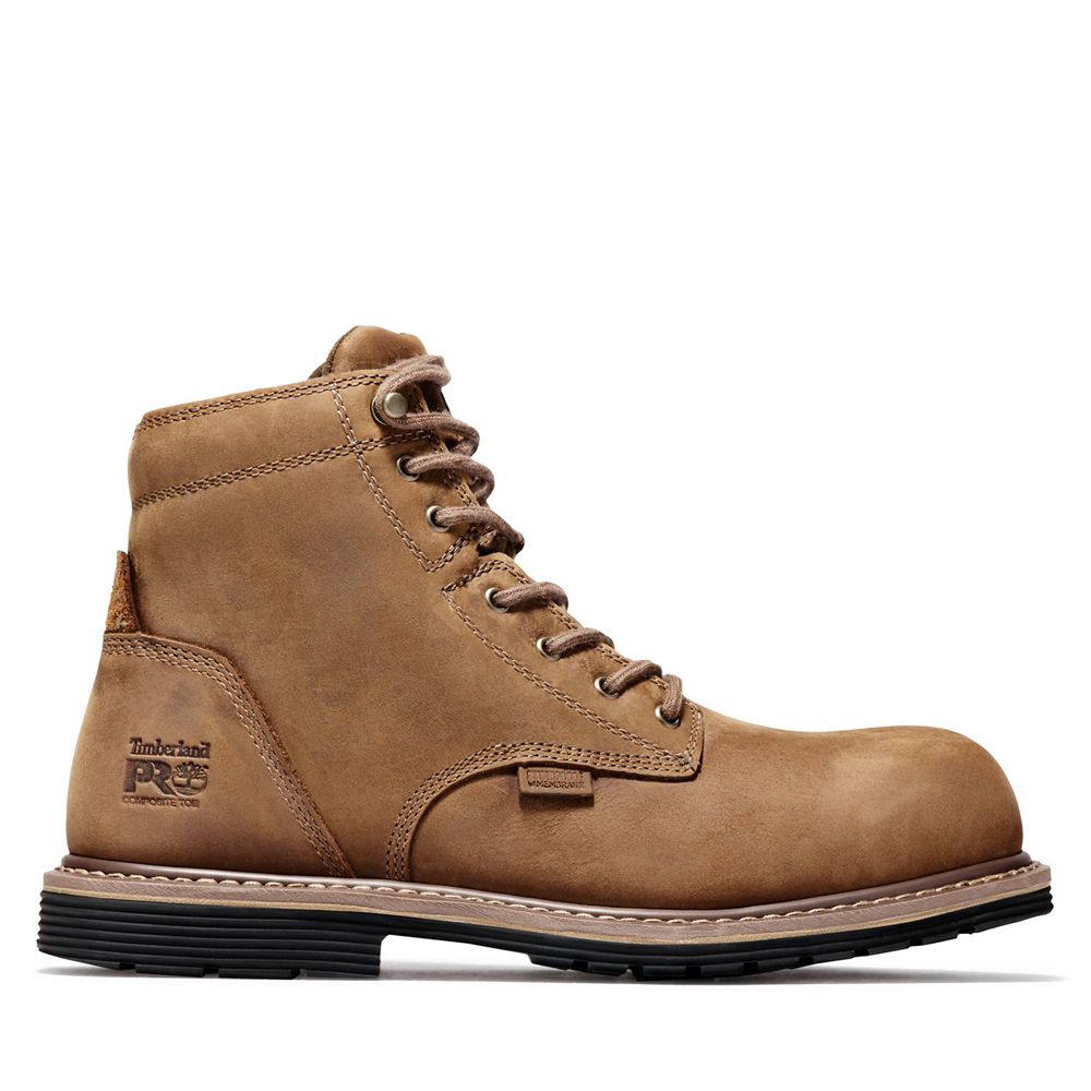 Bocanci Pro Timberland Barbati Maro - Millworks 6" Comp Toe - Romania - XNTQPE213